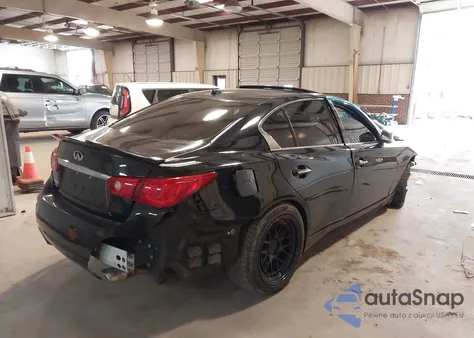 2015 Infiniti Q50 Premium из США, поврежденный, VIN JN1BV7AP0FM343815